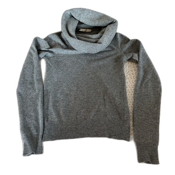 Balenciaga Cowl Neck Sweater Gray Size EU 38 Wool/Cashmere Blend - Picture 1 of 6